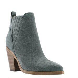 Marc Fisher Western Cowgirl Suede Boho Gadri Ankle Booties Size 11